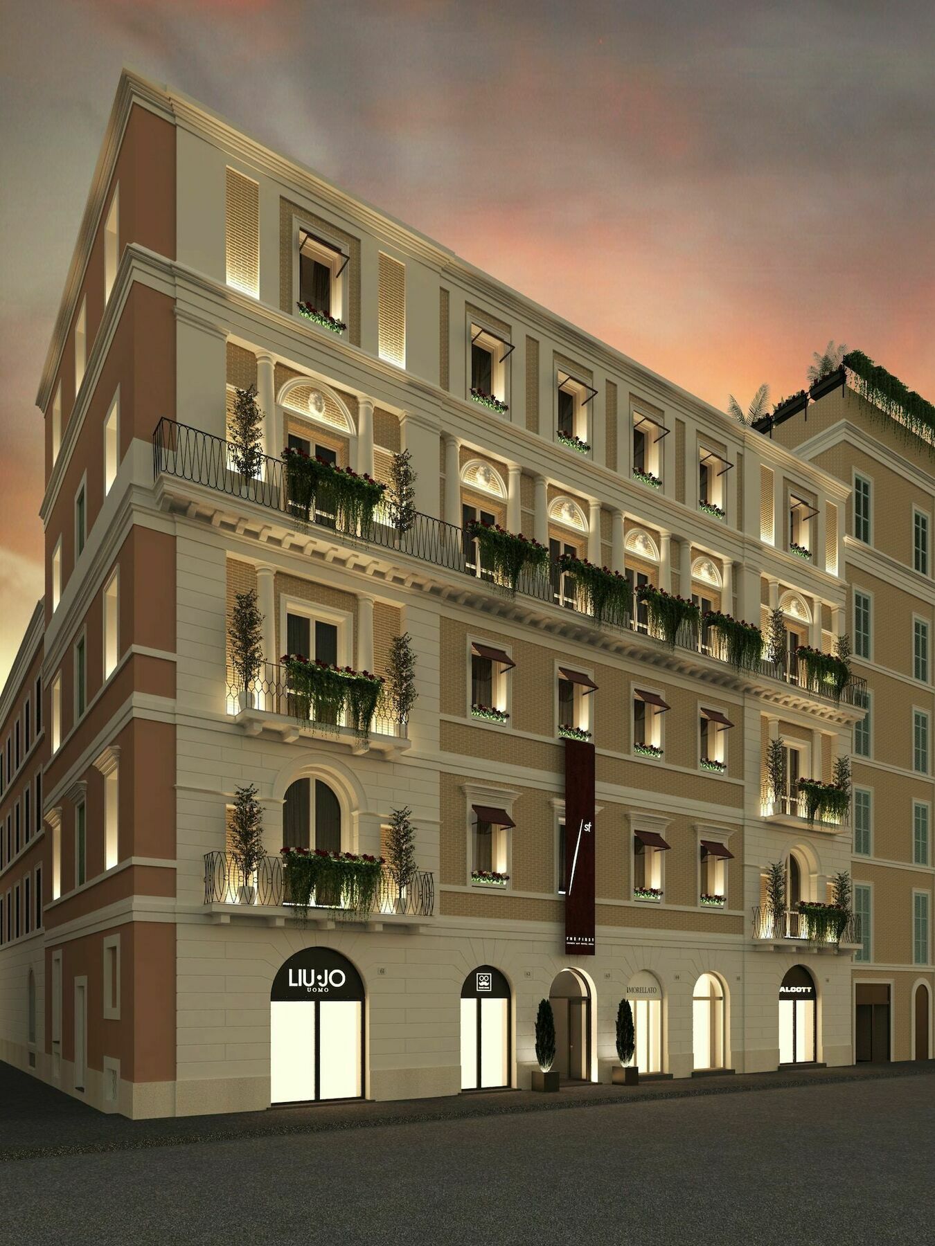 The First Dolce - Preferred Hotels & Resorts Roma Exterior foto